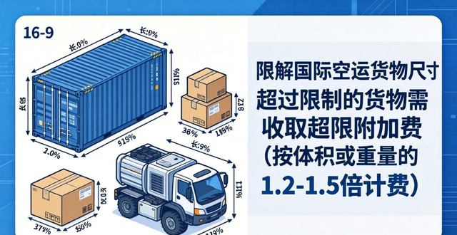 国际空运货物尺寸限制详解-高效国际物流指南