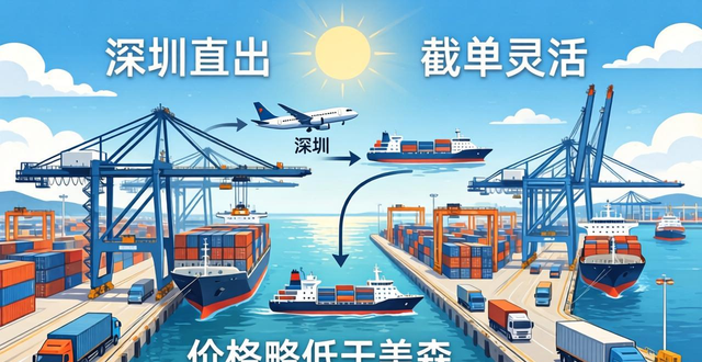 深圳到美国物流-如何选择适合的运输方式