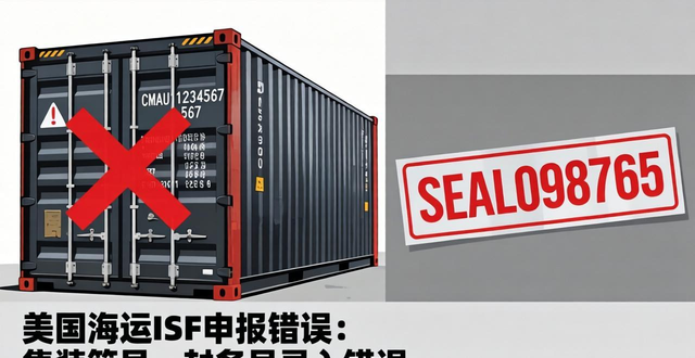 美国海运ISF申报十大常见错误详解