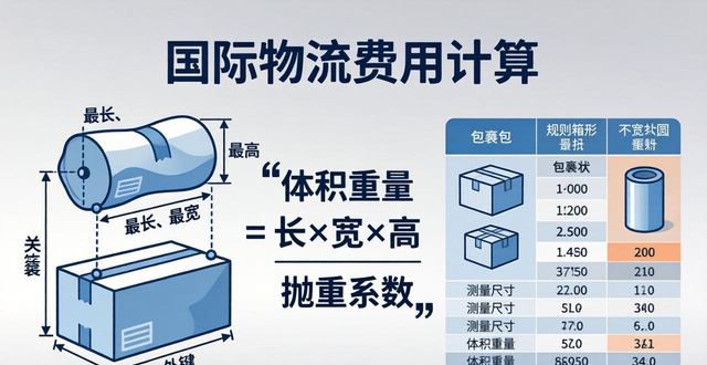 国际物流费用如何计算？体积重量全面分析