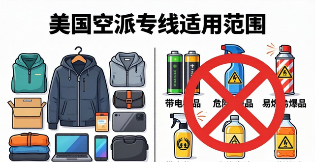 美国空派专线适合哪些商品类型？专业解析