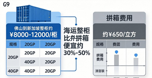 新加坡专线物流费用查询-实时运费计算