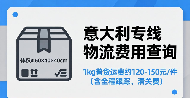 意大利专线物流费用查询-实时运费计算