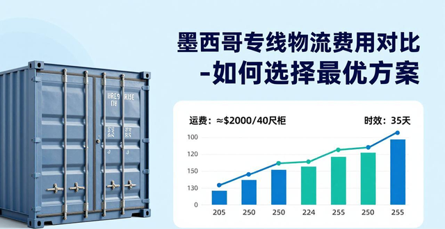墨西哥专线物流费用对比-如何选择最优方案