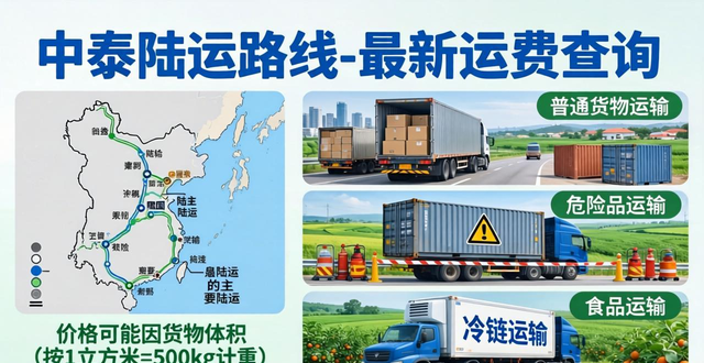 中泰陆运路线-最新运费查询