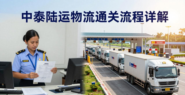 中泰陆运物流通关流程详解