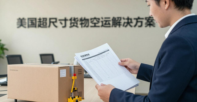 美国超尺寸货物空运解决方案-专业货运服务推荐