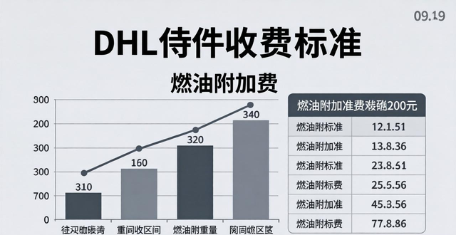 DHL寄件收费标准-最新价格和费用