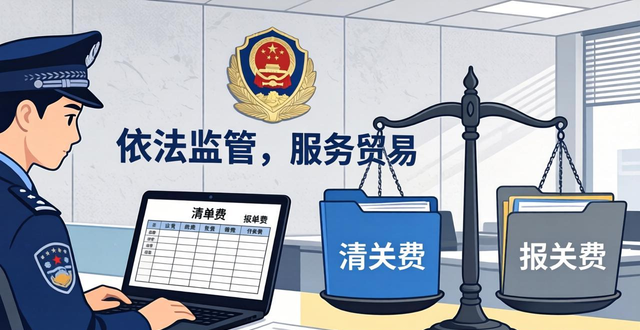 清关费和报关费一样吗?