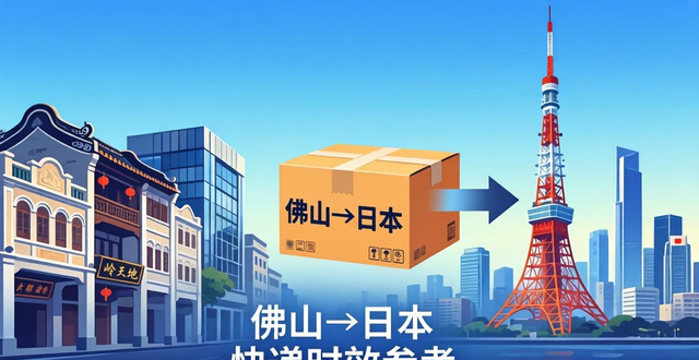 佛山到日本的快递要多久?(佛山寄快递到日本时效)