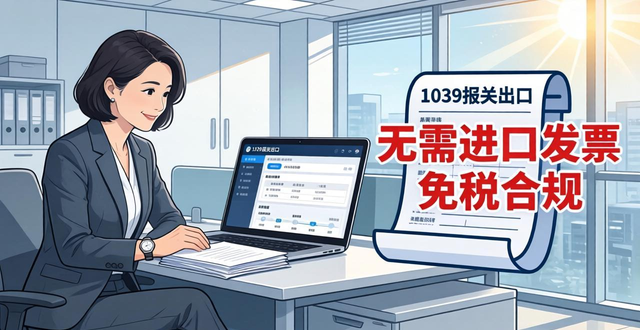 缺乏进项票、没有进出口权、散货，如何通过1039报关出口？