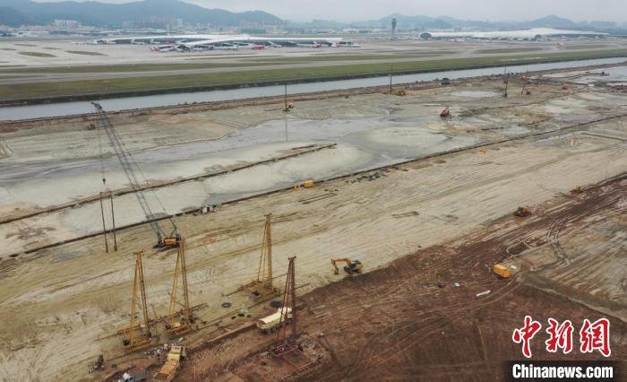 深圳机场第三跑道已形成陆域 国际航空枢纽建设加速