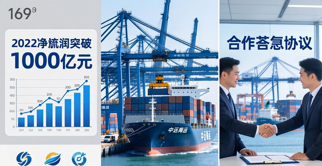 中远海运2022年净利润率先突破1000亿元