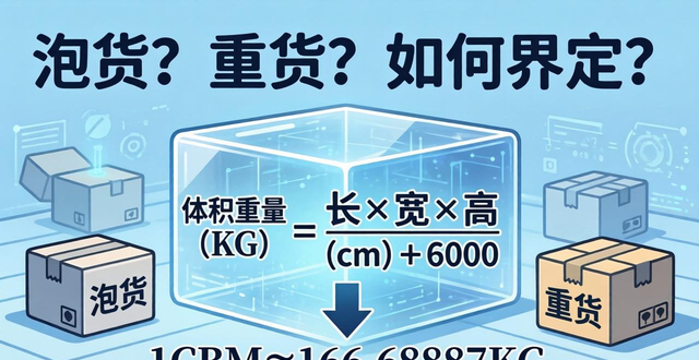 泡货？重货？如何界定？