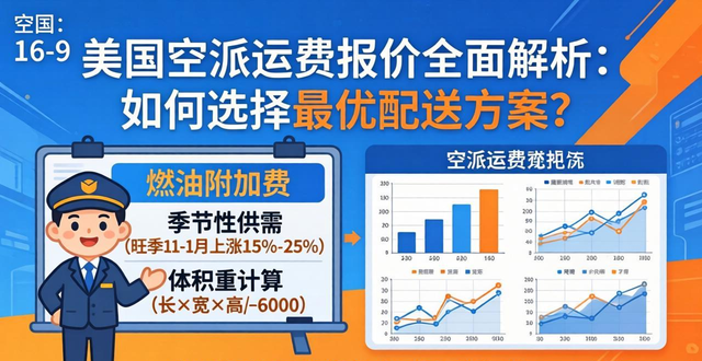 美国空派运费报价全面解析：如何选择最优配送方案？