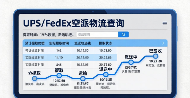 如何快速查询美国空派专线物流信息？