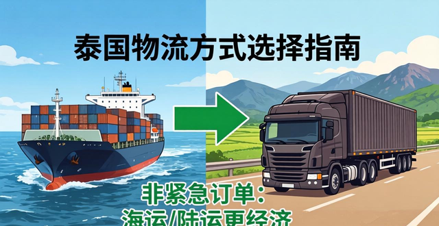 中泰物流方式选择指南-如何选择适合的物流方案？