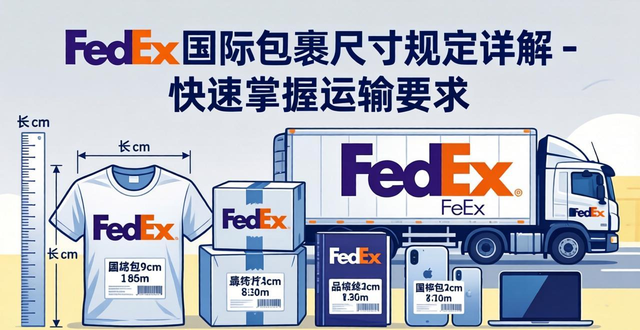 FedEx国际包裹尺寸规定详解-快速掌握运输要求