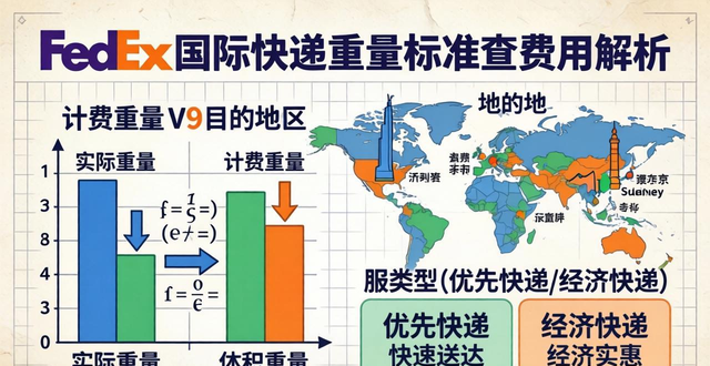 FedEx国际快递重量标准与费用解析