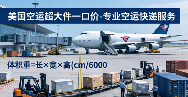 美国空运超大件一口价-专业空运快递服务