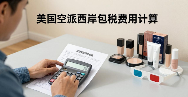 如何计算美国空派西岸包税费用
