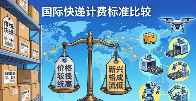 国际快递计费标准比较-选择最佳方案