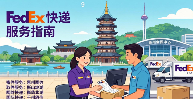 惠州FedEx快递-地址-网点-电话-惠州FedEx服务指南