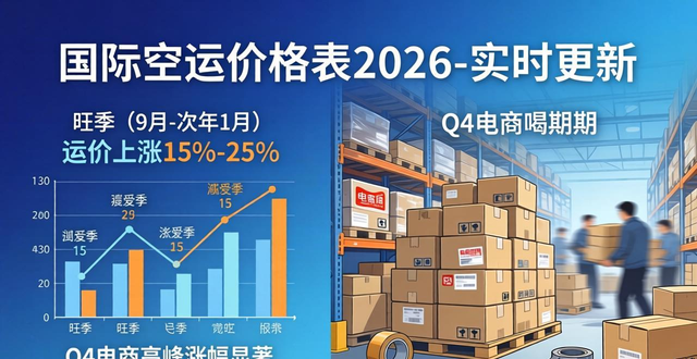 国际空运价格表2026-实时更新