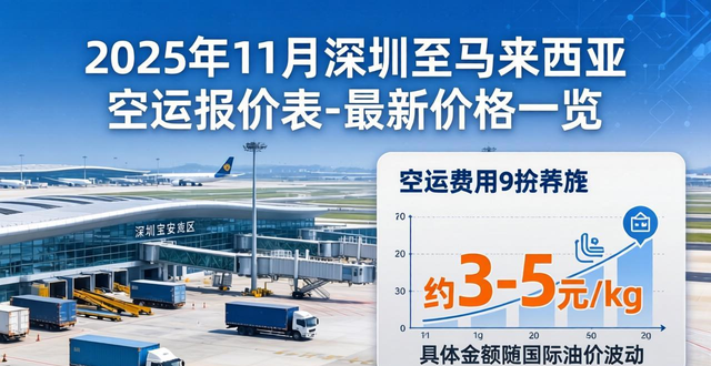 2025年11月深圳至马来西亚空运报价表-最新价格一览