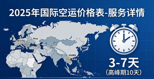2025年国际空运价格表-服务详情