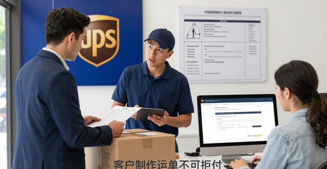 如何使用UPS账号给客户寄件？