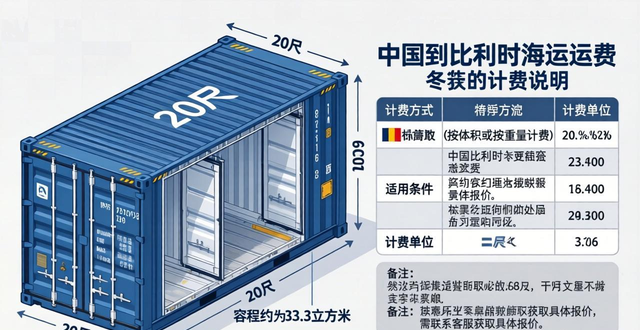 中国到比利时邮费价目表-最新报价2025
