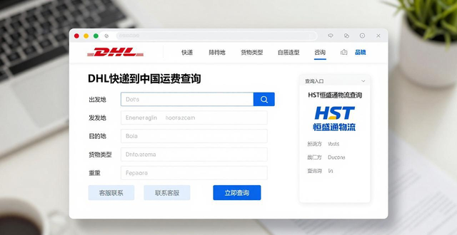 DHL快递到中国运费查询
