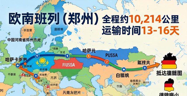 中欧班列有哪些路线?(中欧班列路线图详解)